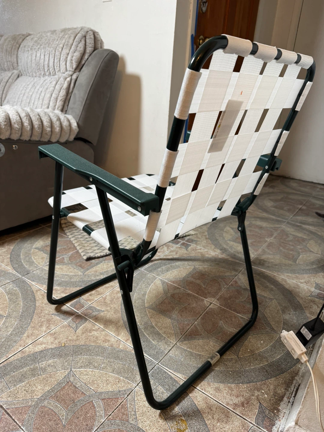 Webbed Folding Camping Chair - photo 2