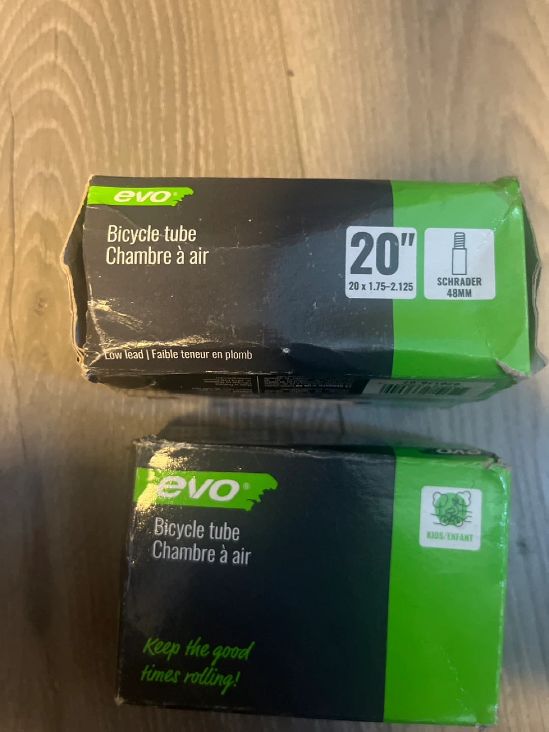EVO Bicycle Tubes - 20" Schrader 48mm - photo 2