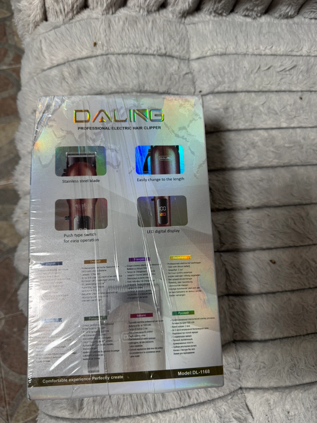 DALING Professional Electric Hair Clipper DL-1168 - photo 2