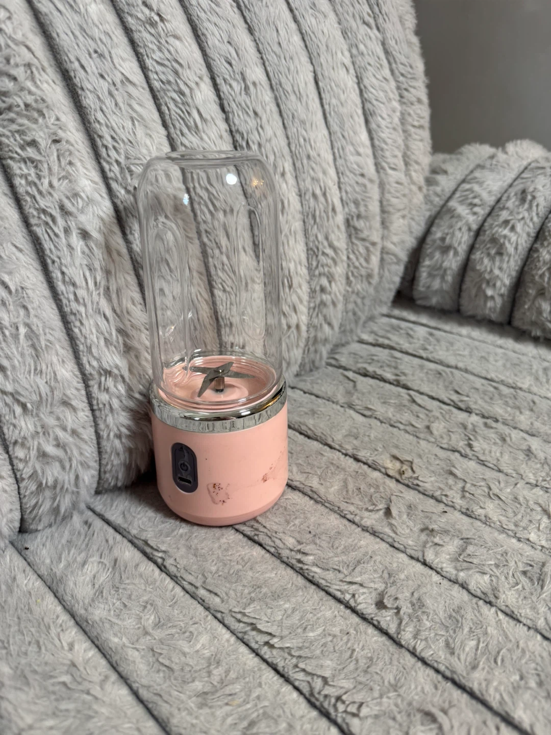 Pink Portable Electric Juicer Cup
