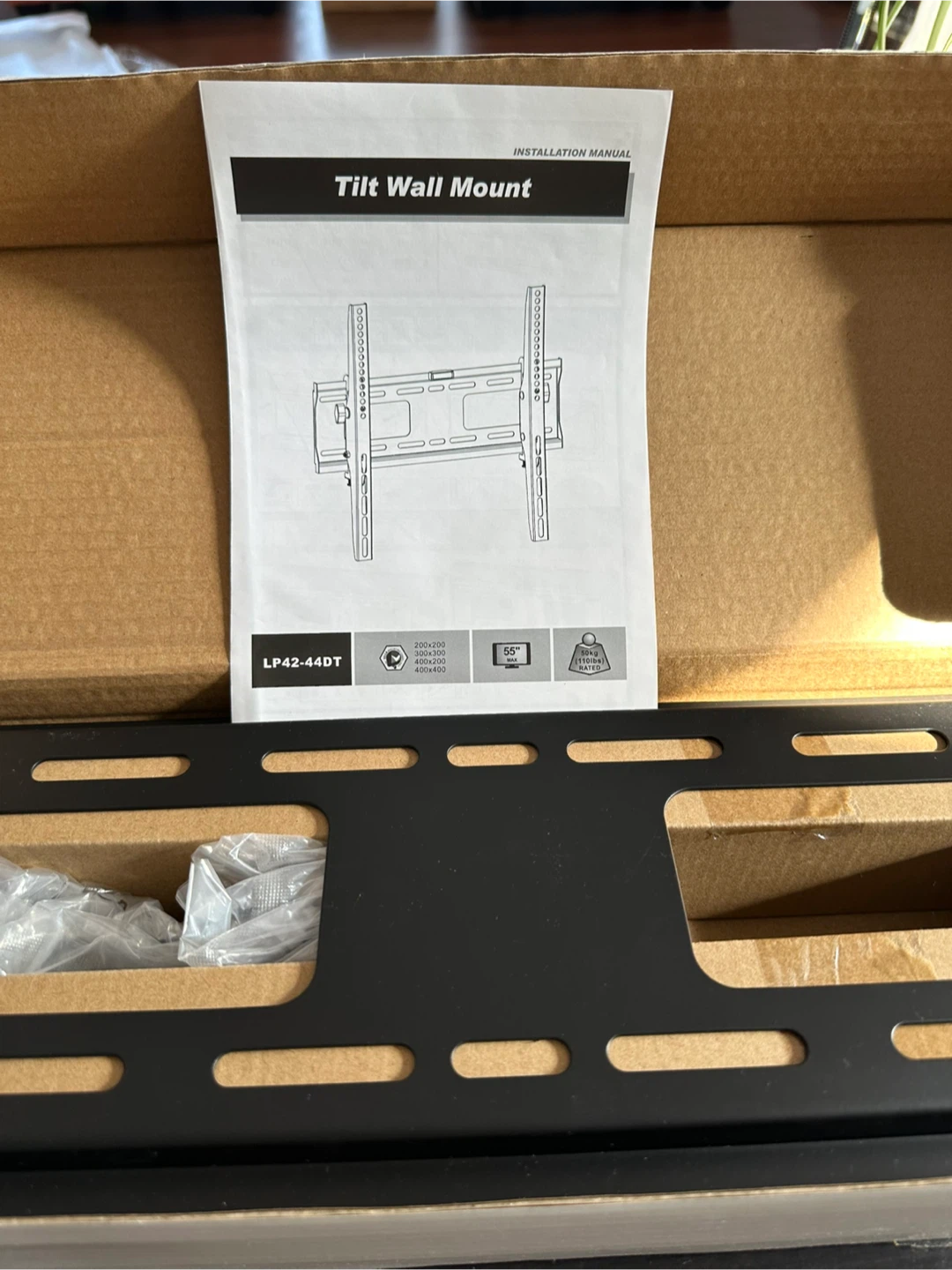 Brateck Tilt TV Wall Mount for 32"-55" Flat Panel TVs - photo 3