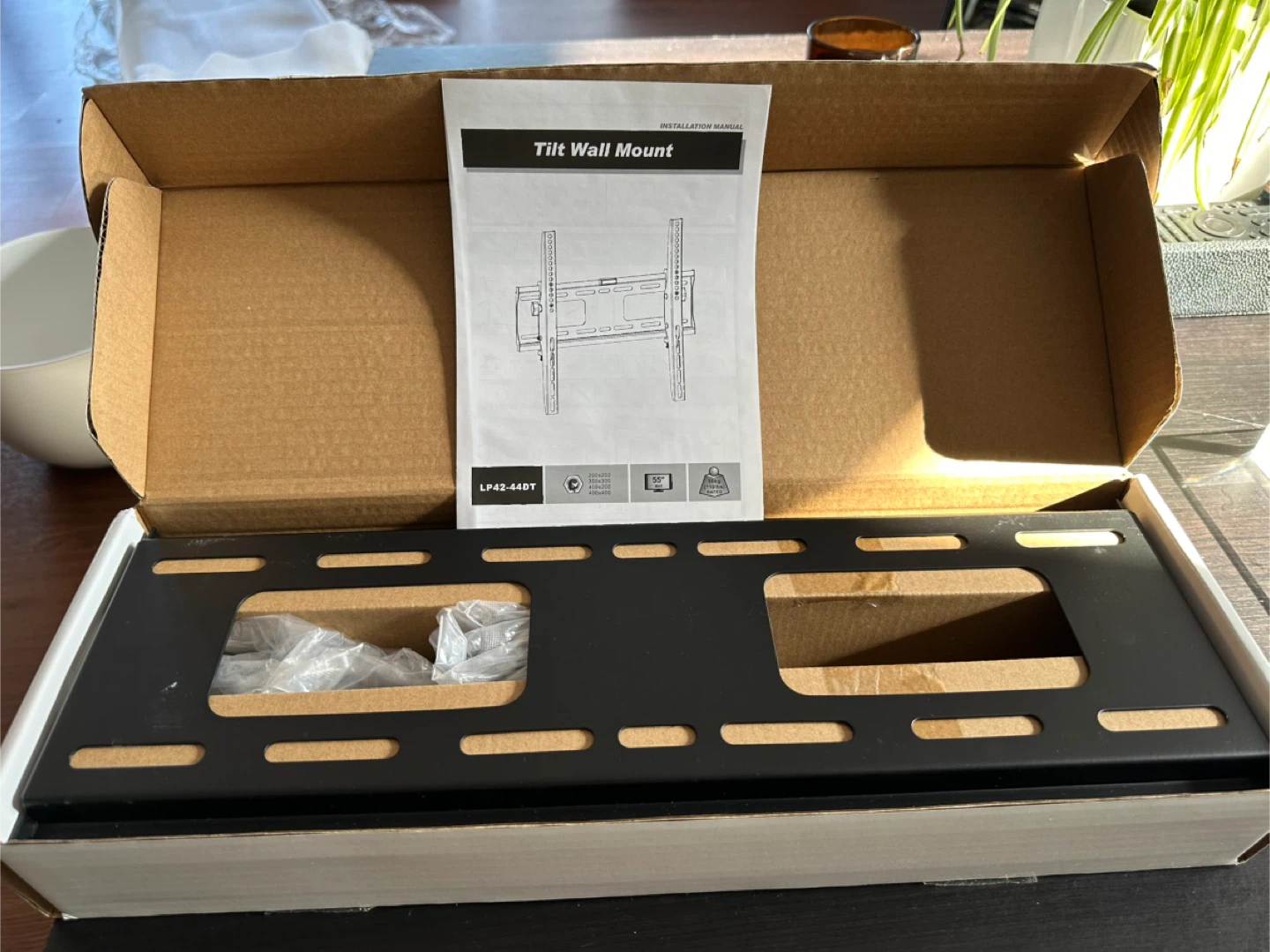 Brateck Tilt TV Wall Mount for 32"-55" Flat Panel TVs