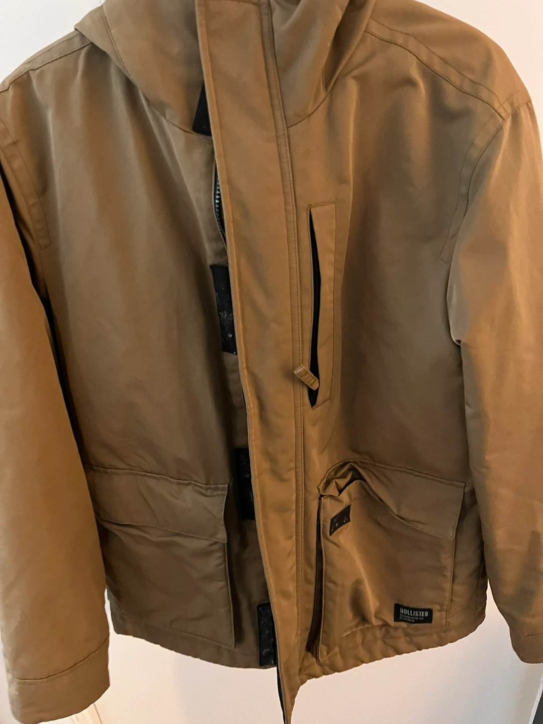 Hollister Men's Hooded Parka Jacket S - photo 3