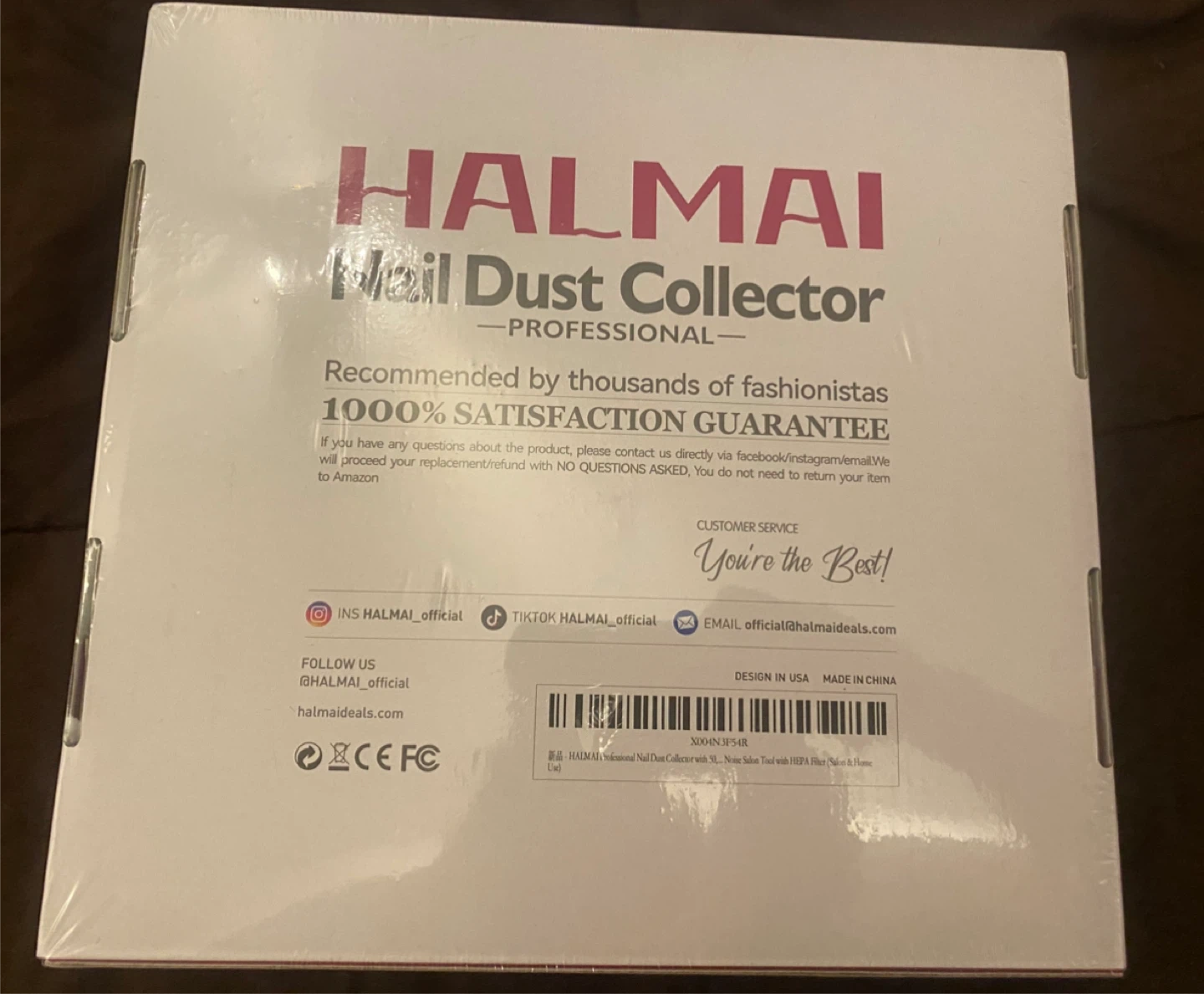 HALMAI Professional Nail Dust Collector HMN-DC-050 - photo 2