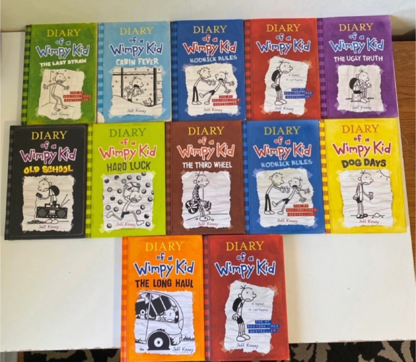 12 Diary of a Wimpy Kid Book Collection