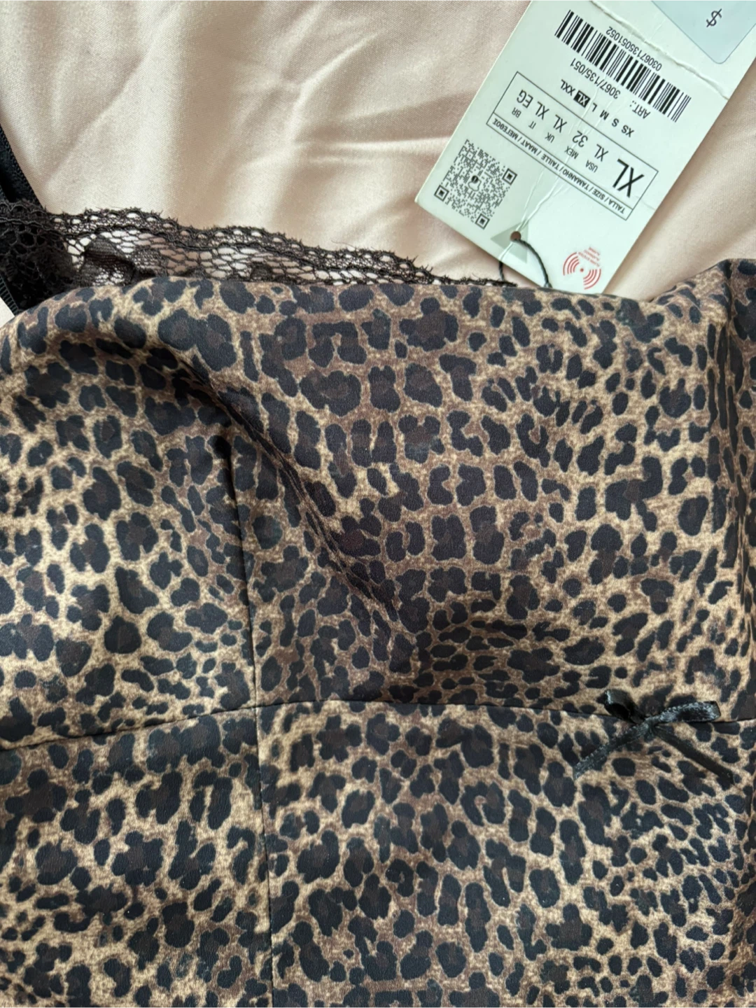 New ZARA Leopard Print Top XL - photo 2