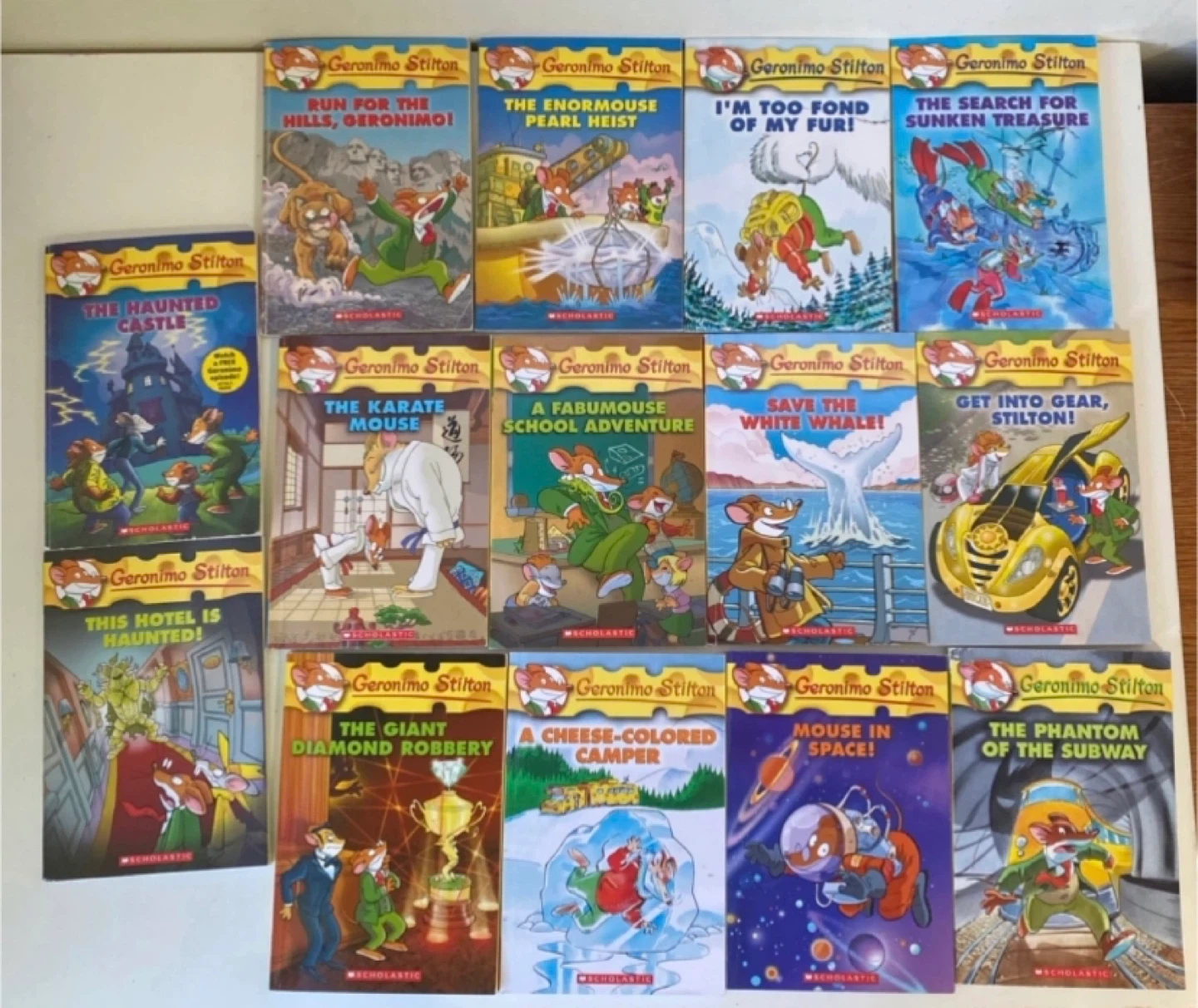 $50 for 14 Geronimo Stilton Book Collection
