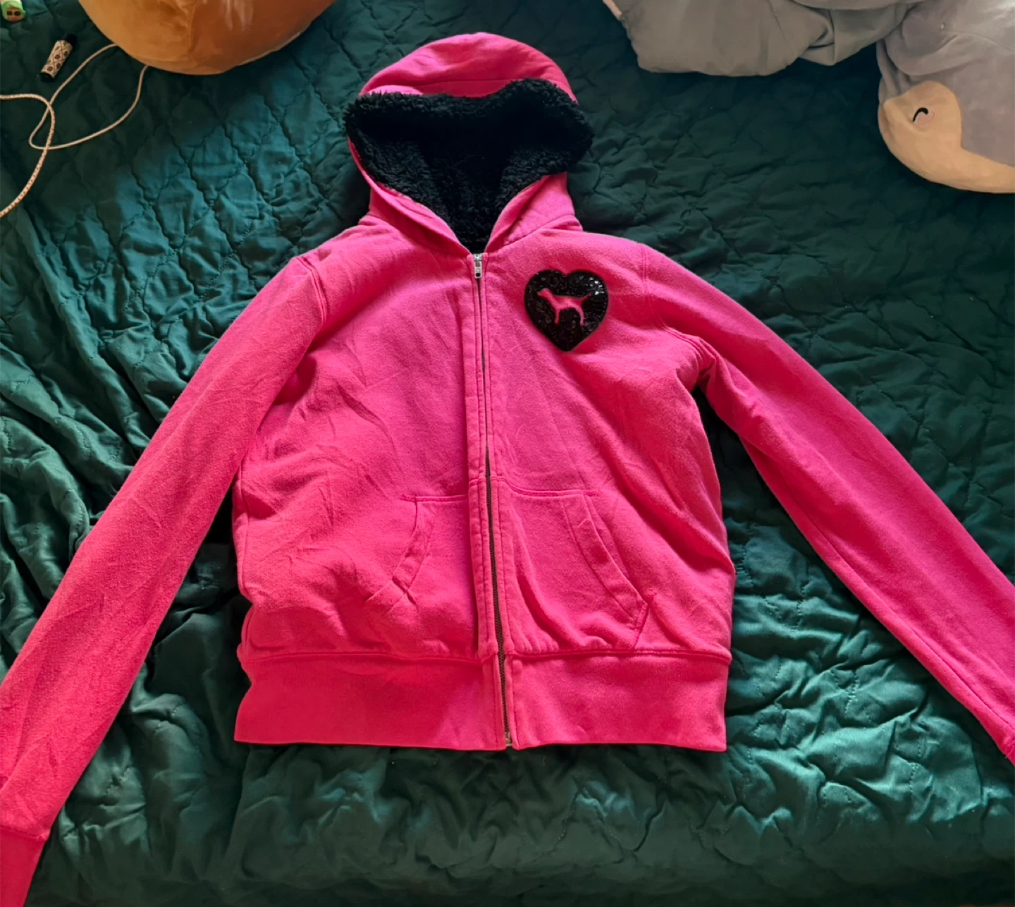 Vintage Victoria’s Secret PINK Shepra lined Hoodie - photo 2