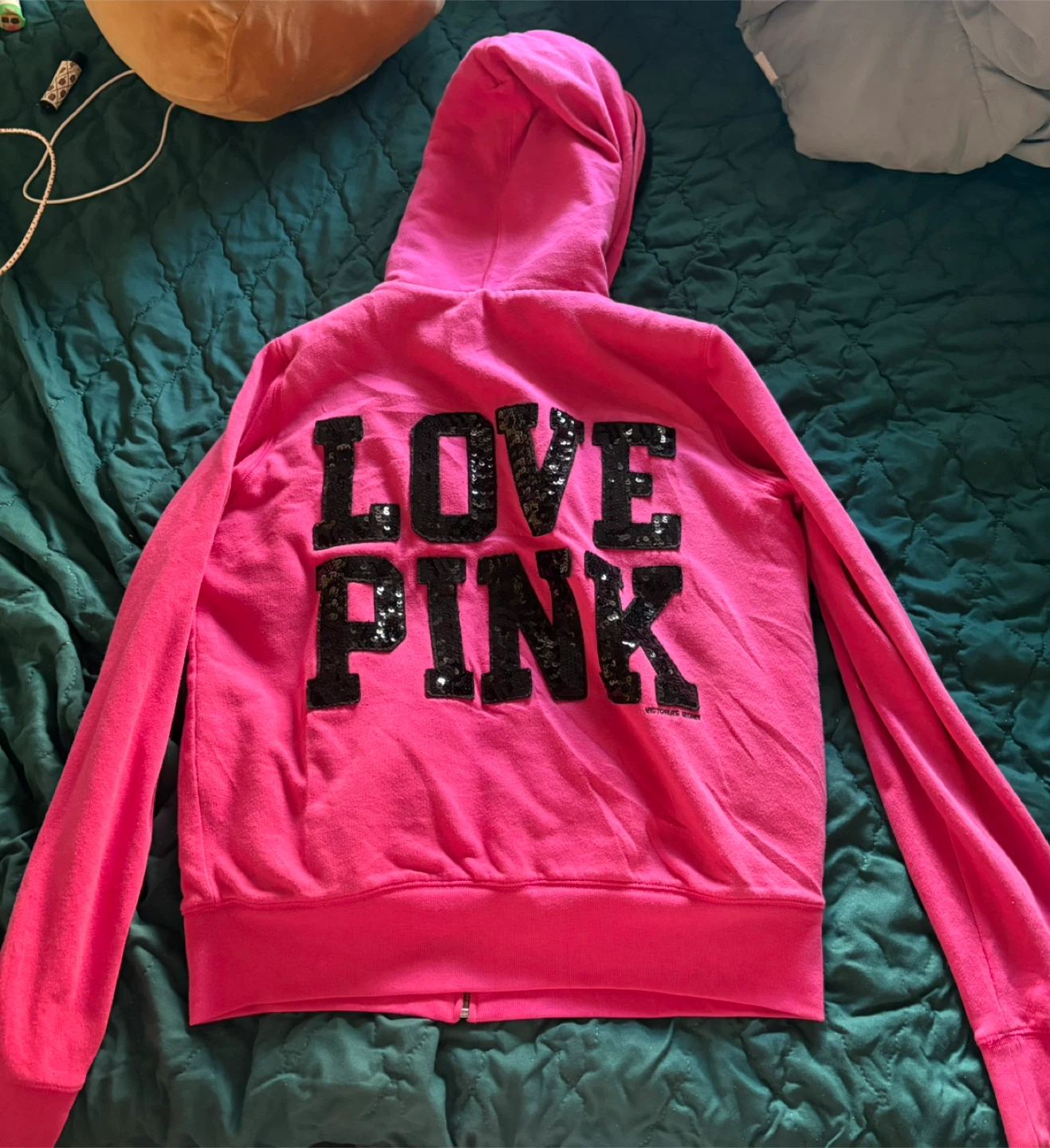 Vintage Victoria’s Secret PINK Shepra lined Hoodie