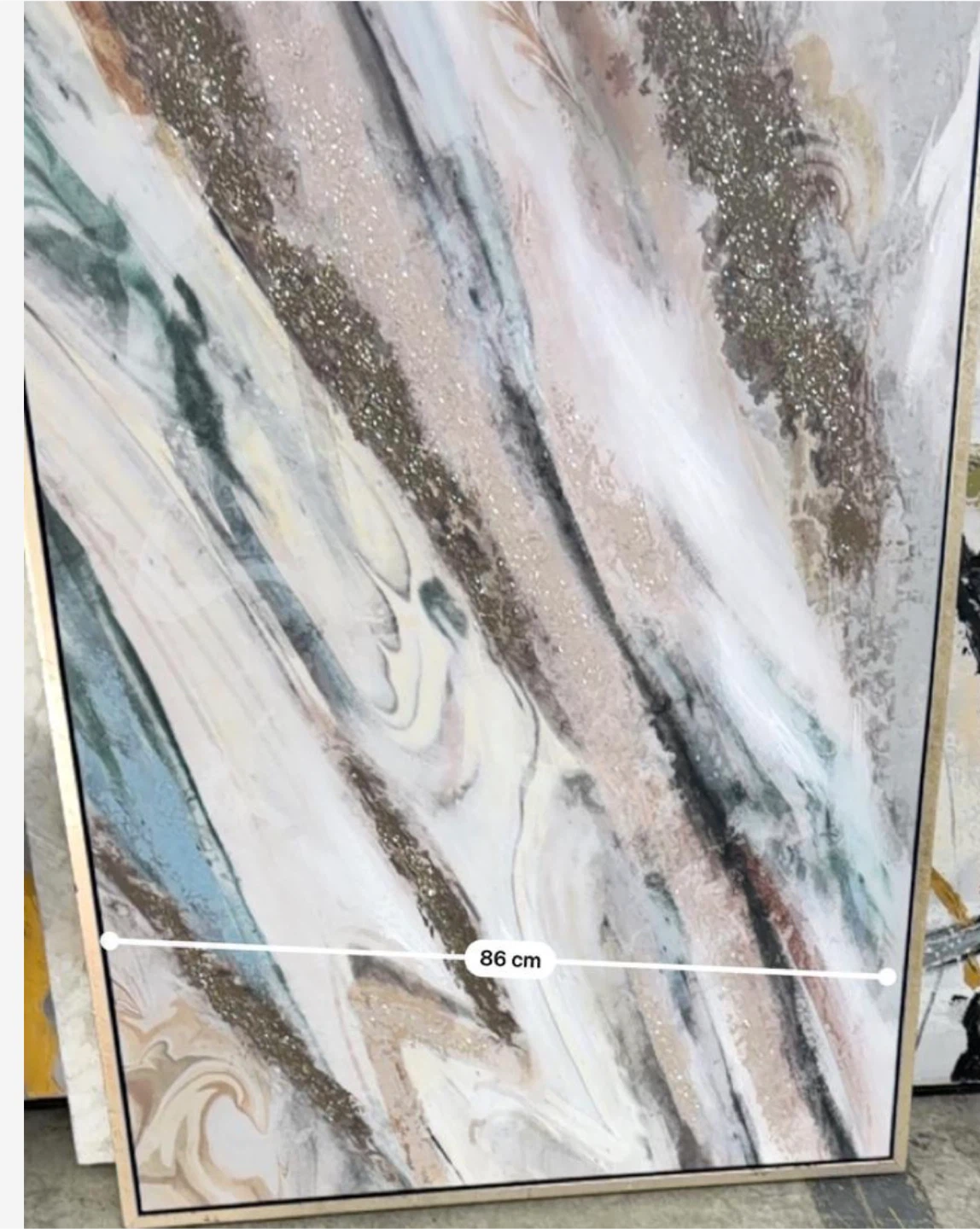 Abstract Wall Art Painting 86cm x 1.17m