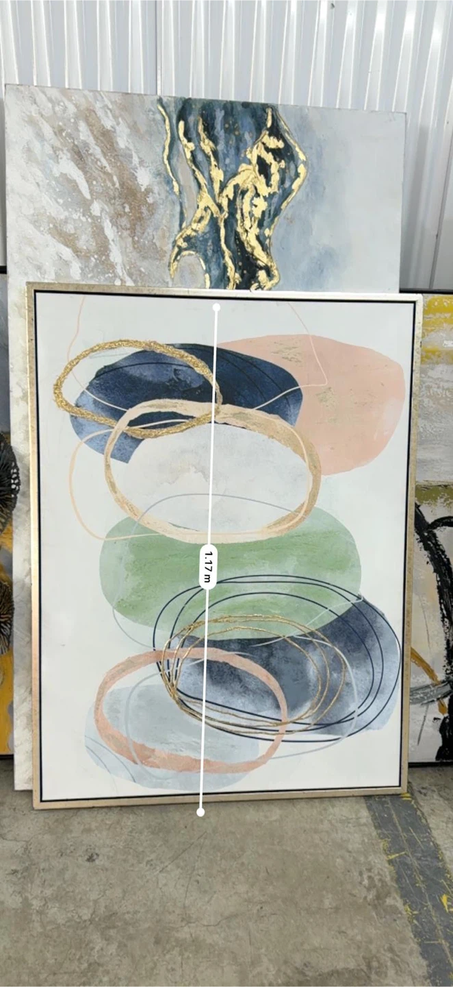 Abstract Art Canvas Painting 84 cm x 1.7 m