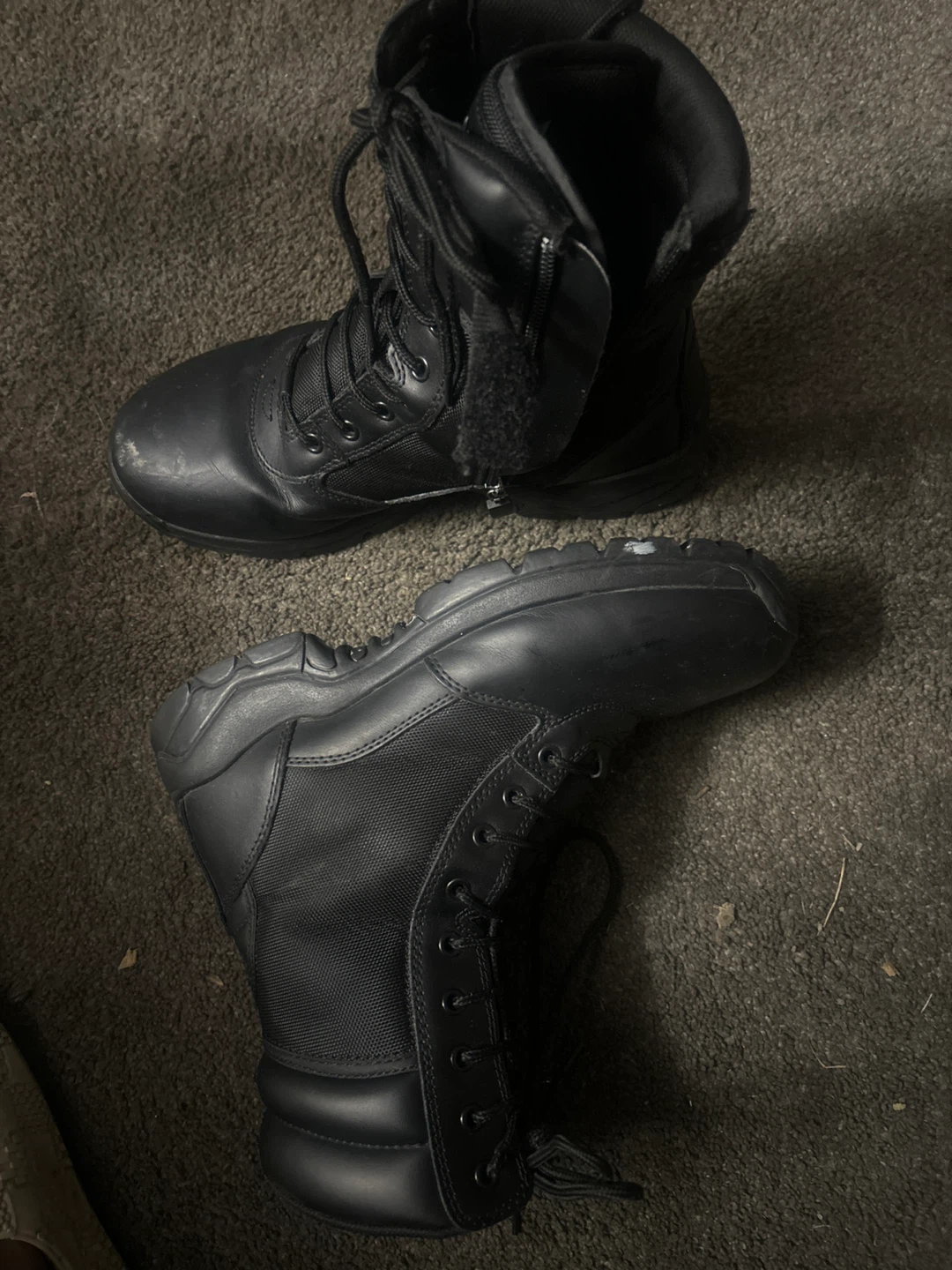 Black Combat Boots - photo 2