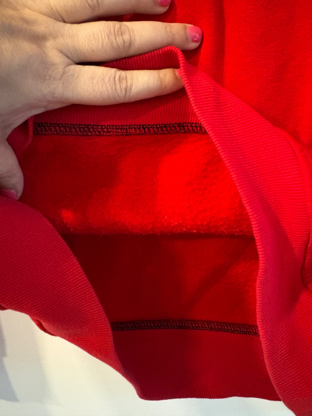 Levi's Red Crewneck Sweatshirt! Size S - photo 3