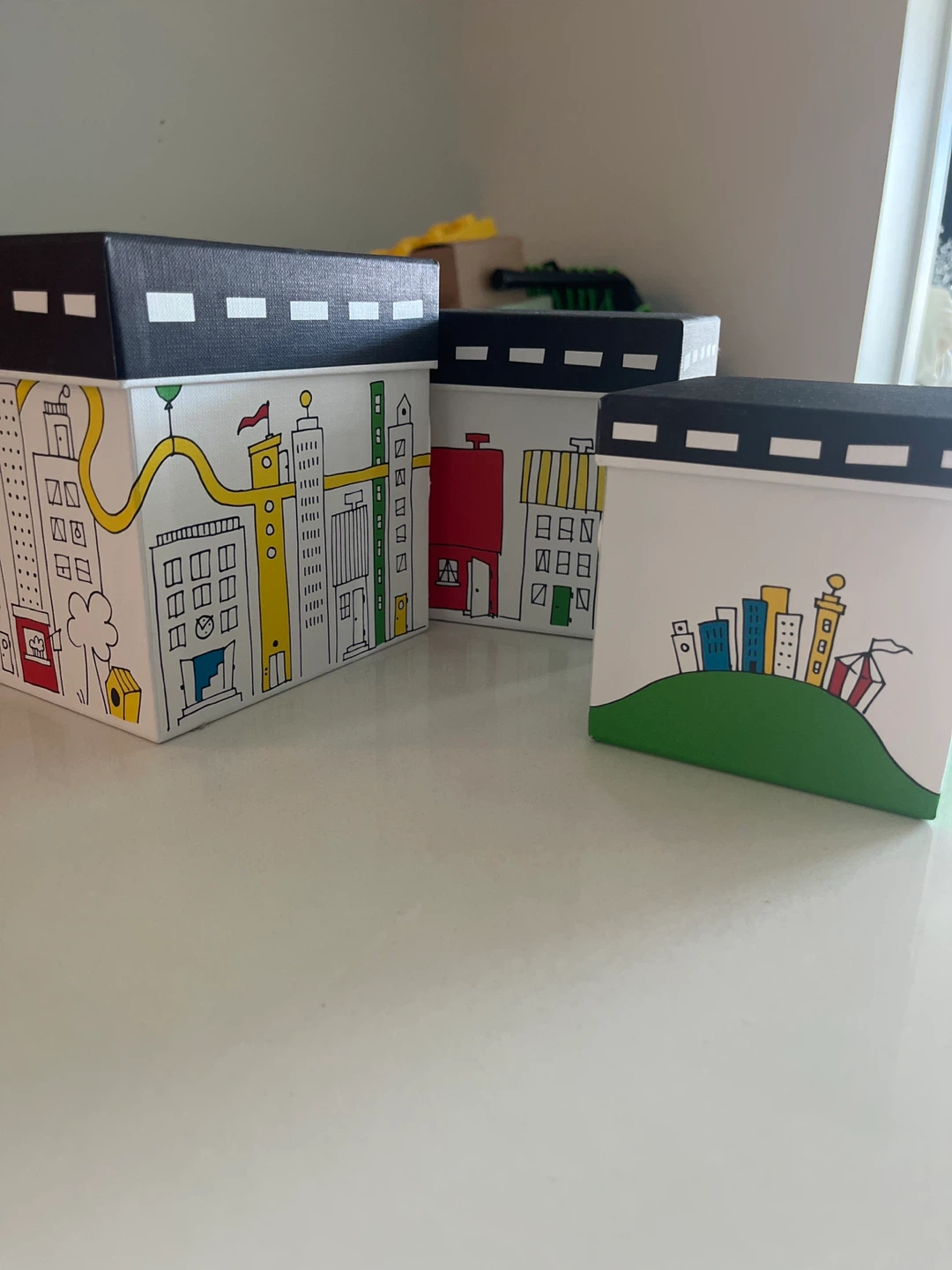 Children's Storage Boxes (Set of 3) IKEA FLYTTBAR - photo 2