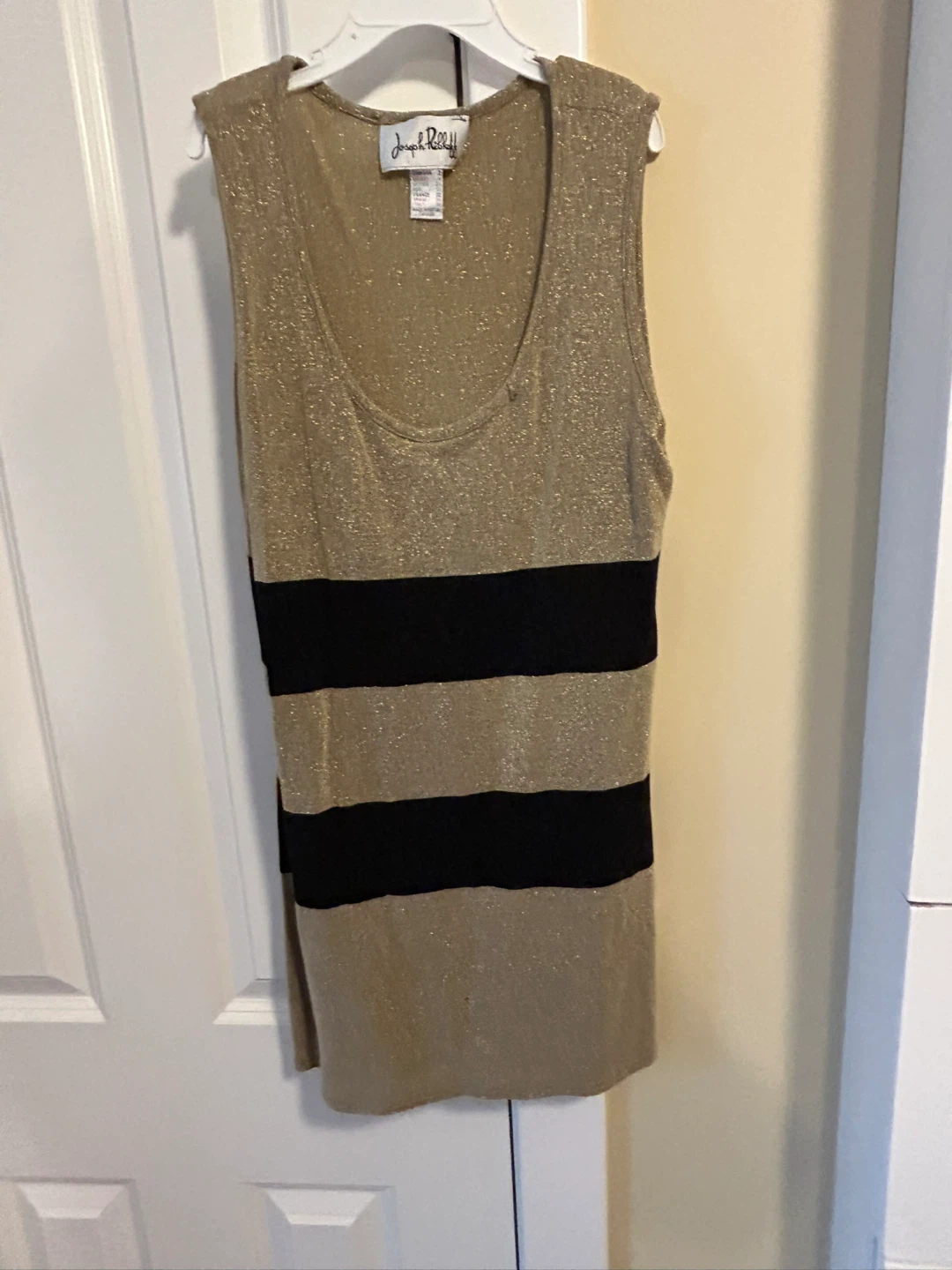 Joseph Ribkoff Sparkly Knit Tank Top Size 2