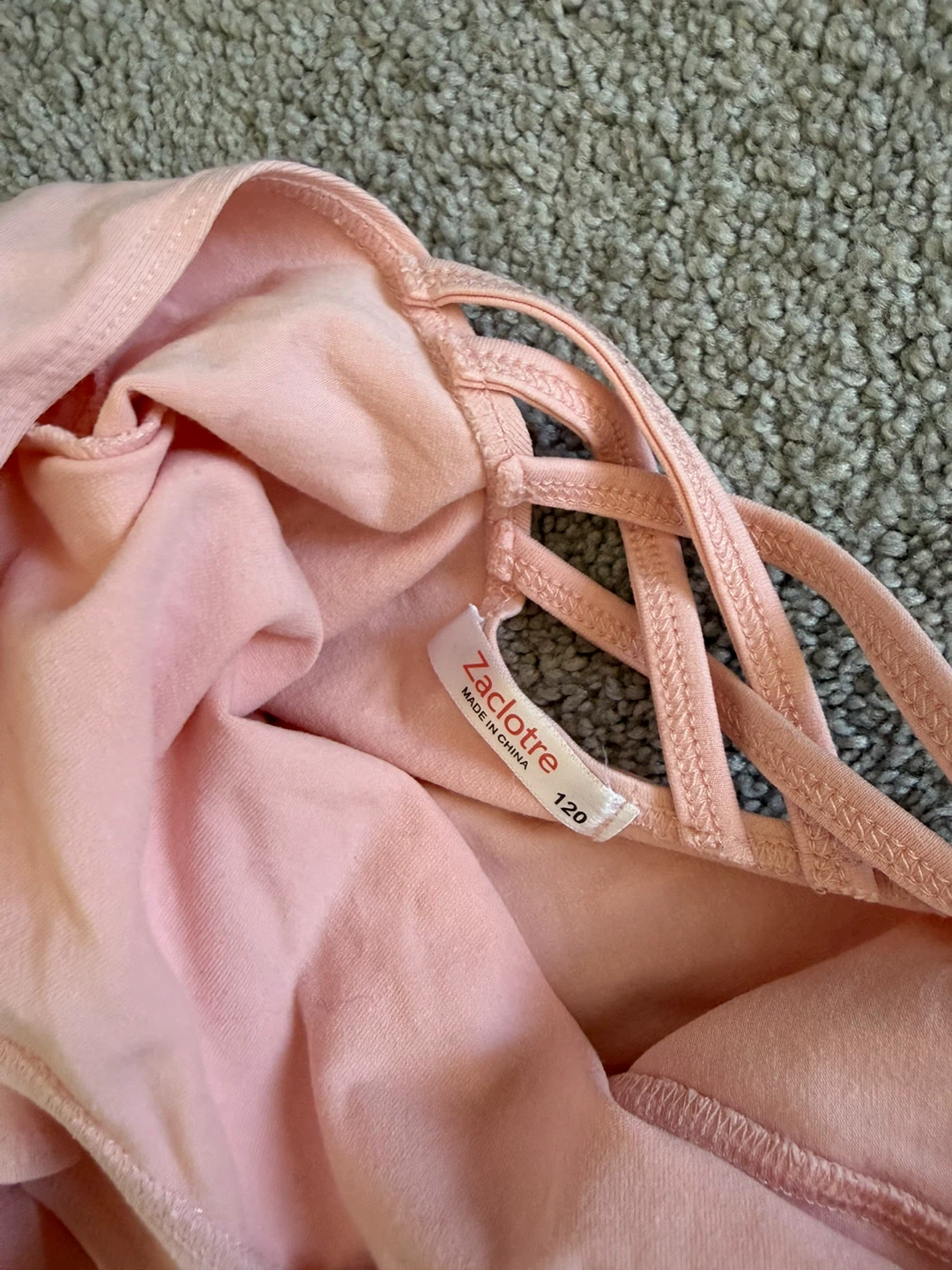 Zazlatre Pink Leotard and Skirt Set - Size 120 - photo 3