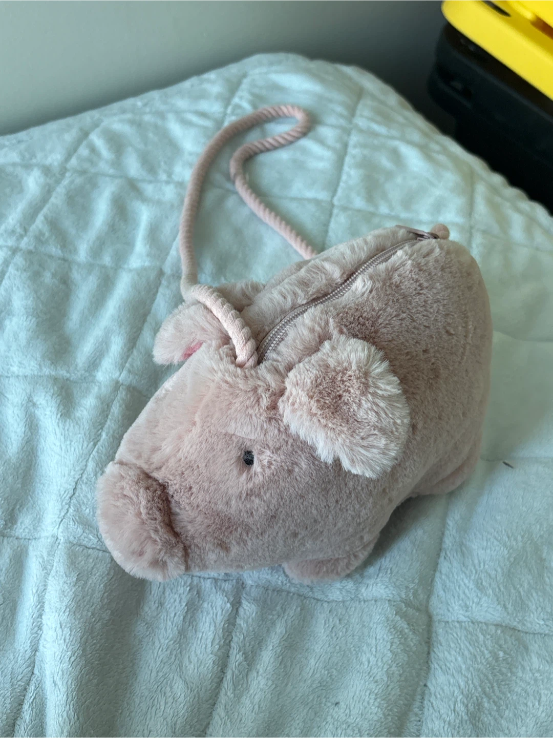 Zara pink pig bag
