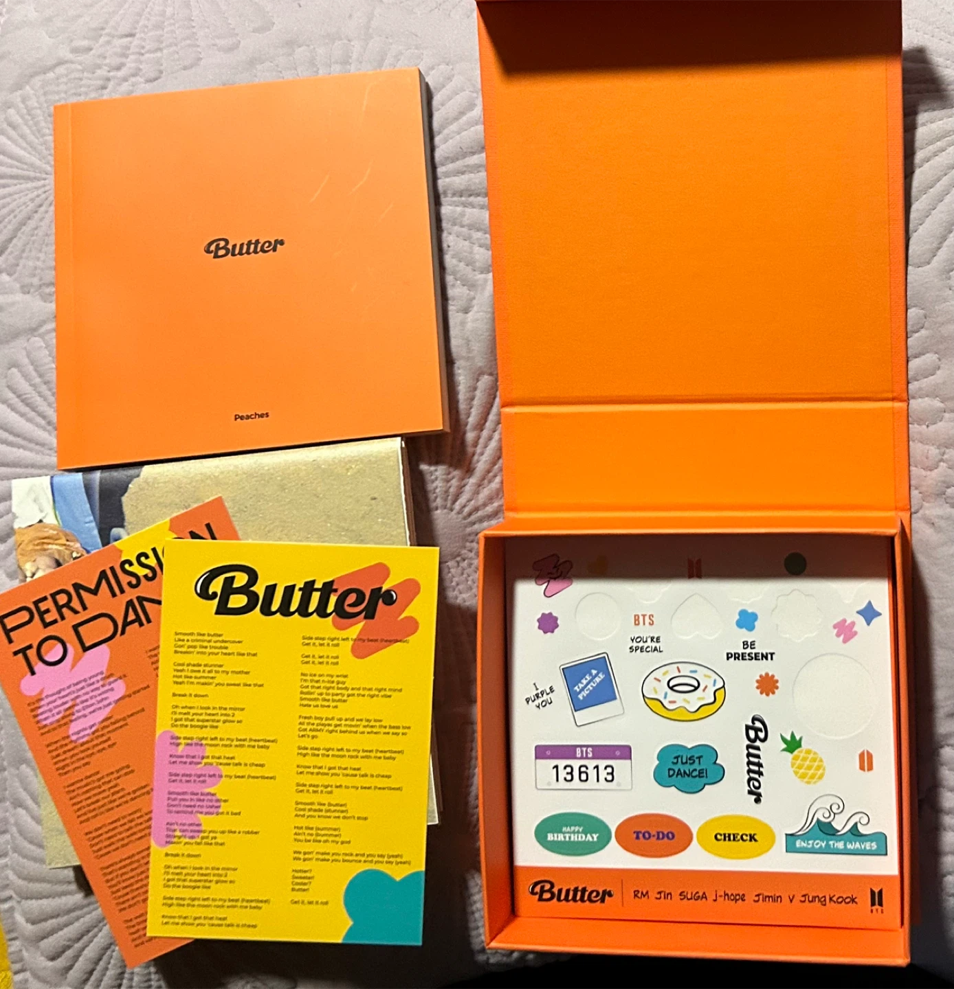 BTS Butter Album (Peaches Ver.) - photo 3