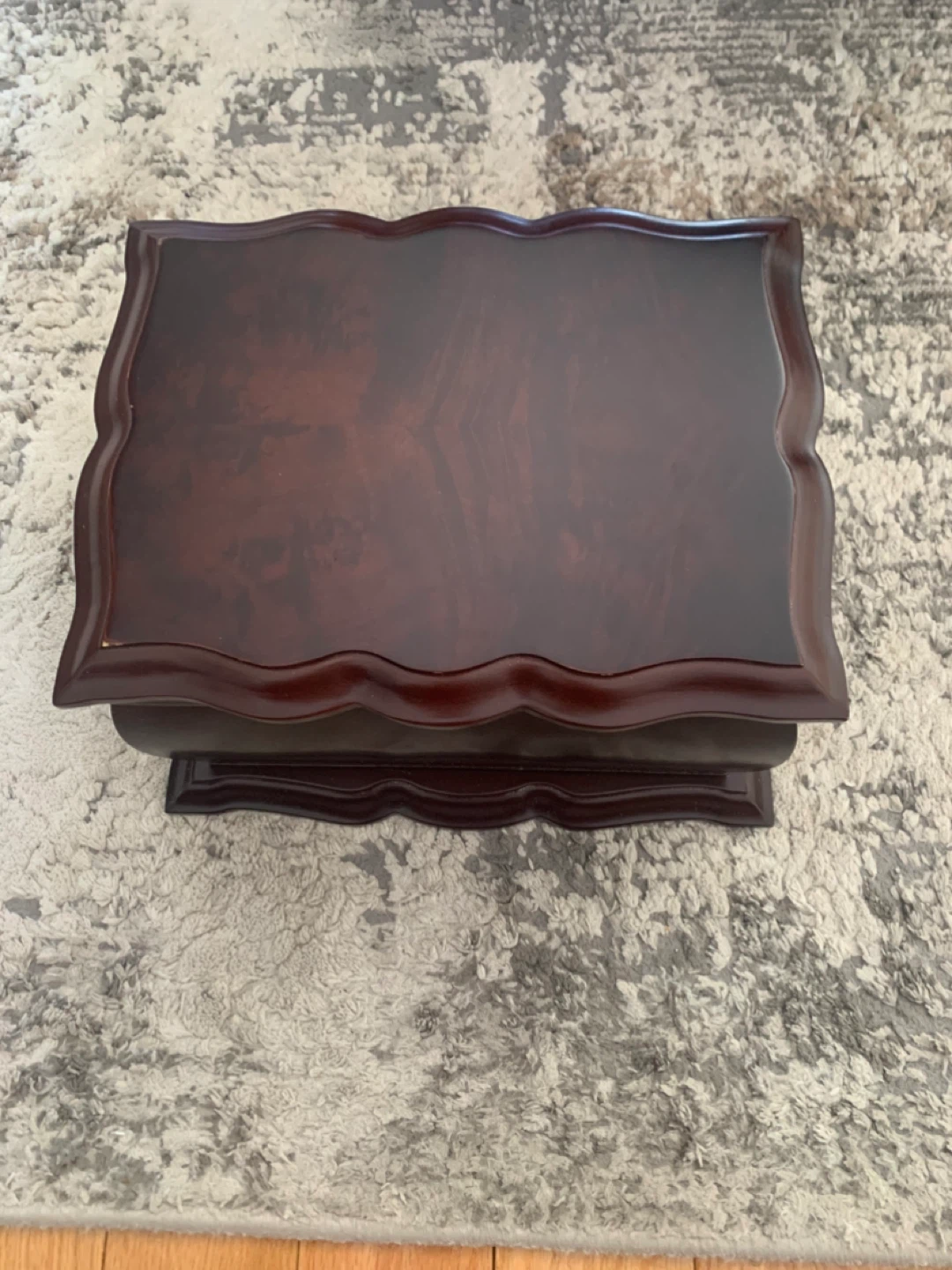 Dark Wood Jewellery Box