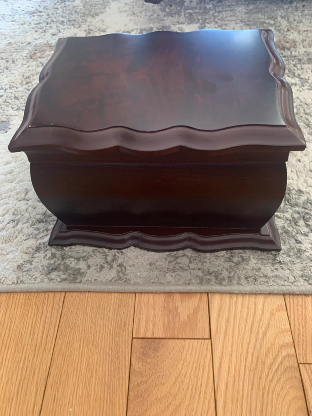 Dark Wood Jewellery Box - photo 2