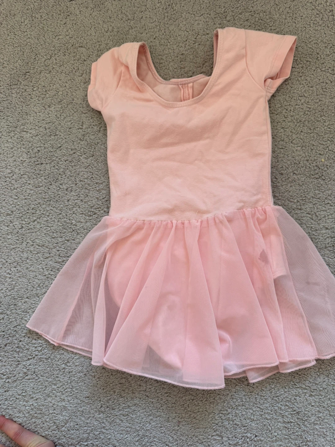 Pink Ballet Leotard with Skirt