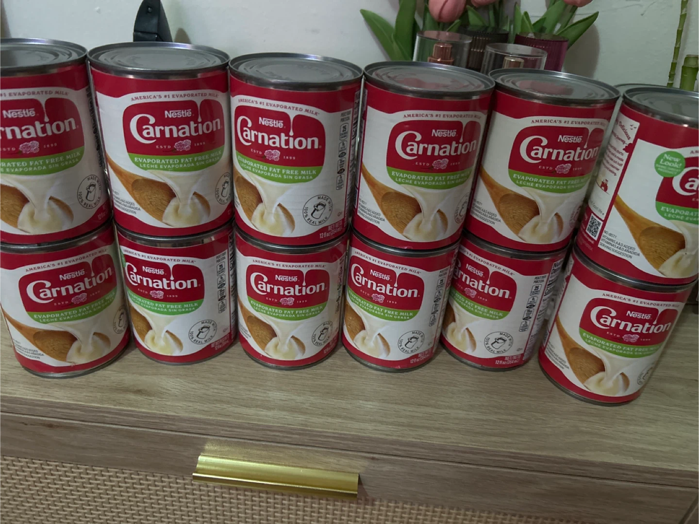 Nestle Carnation Evaporated Fat-Free Milk (12 oz cans)