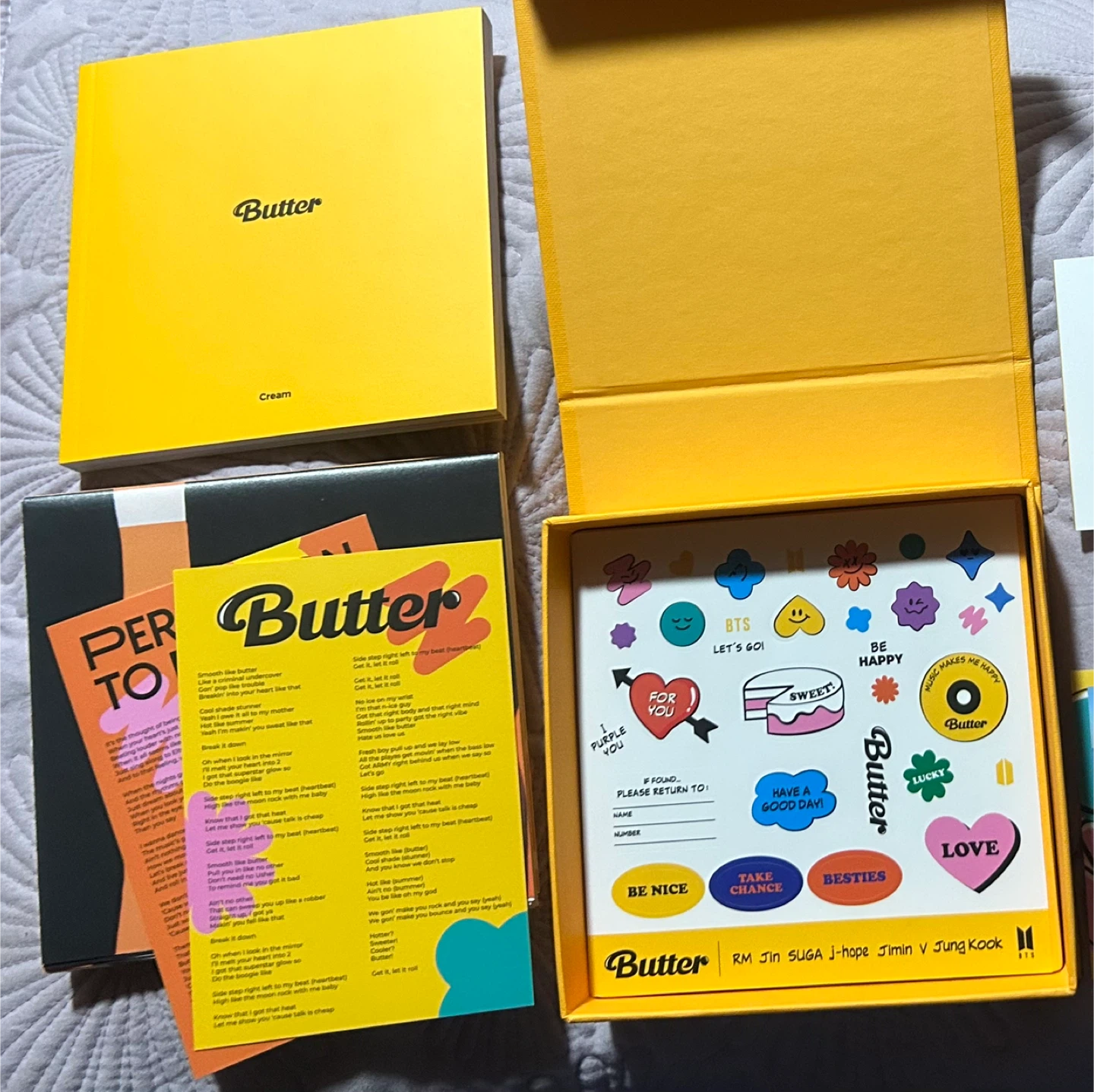 BTS Butter Album (Cream Ver.) - photo 3
