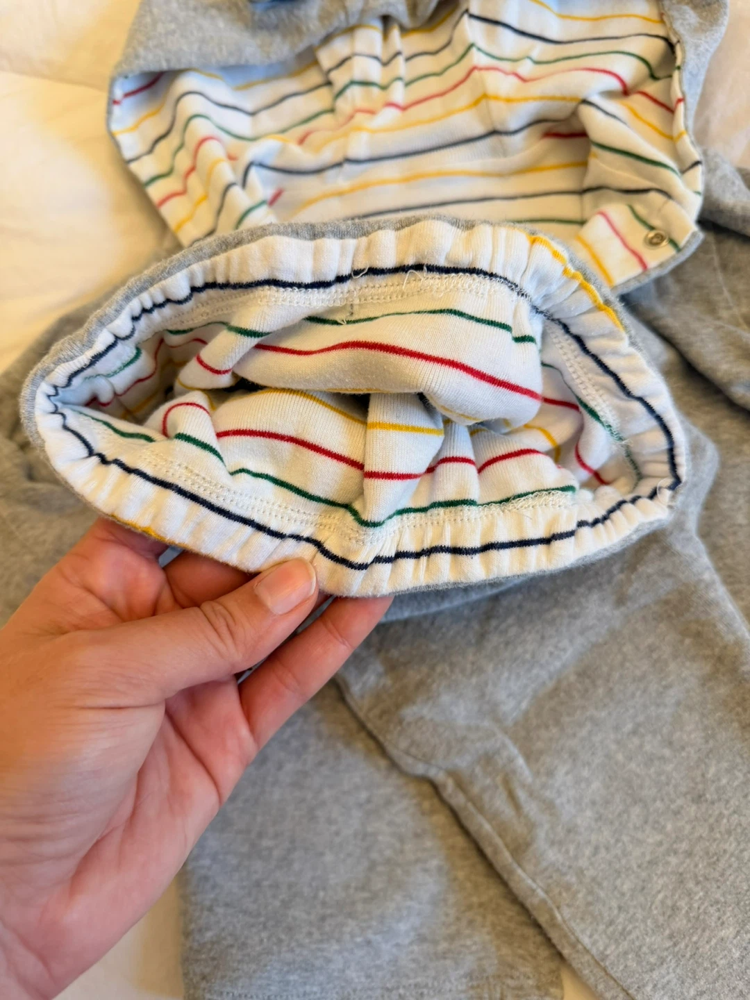 Grey Striped Hoodie and Pants Set Hudson Bay - photo 5