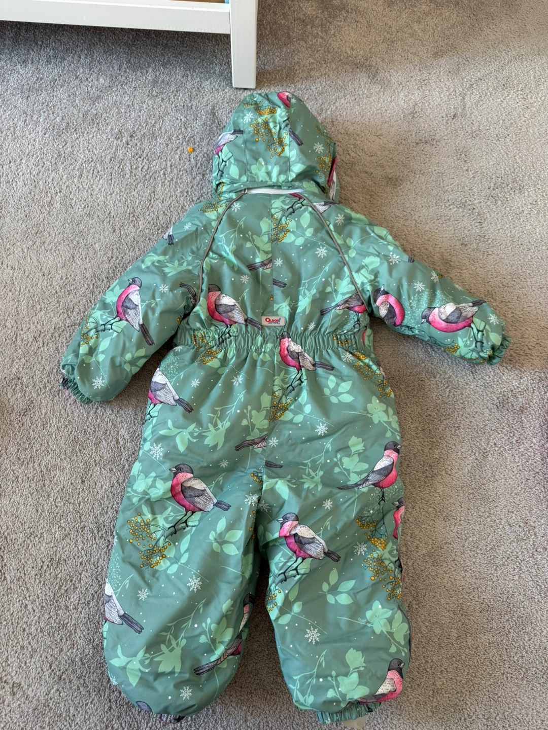 Olbos Active Snowsuit - Green Bird Print - photo 3