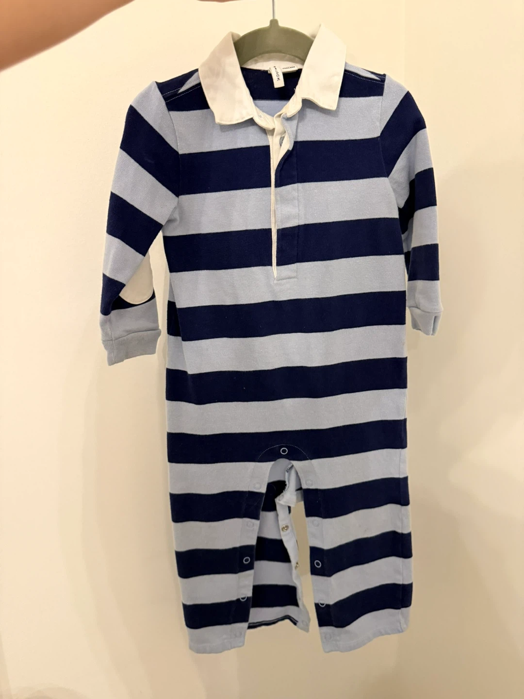 Janie and Jack Striped Baby Romper - 18-24 Months