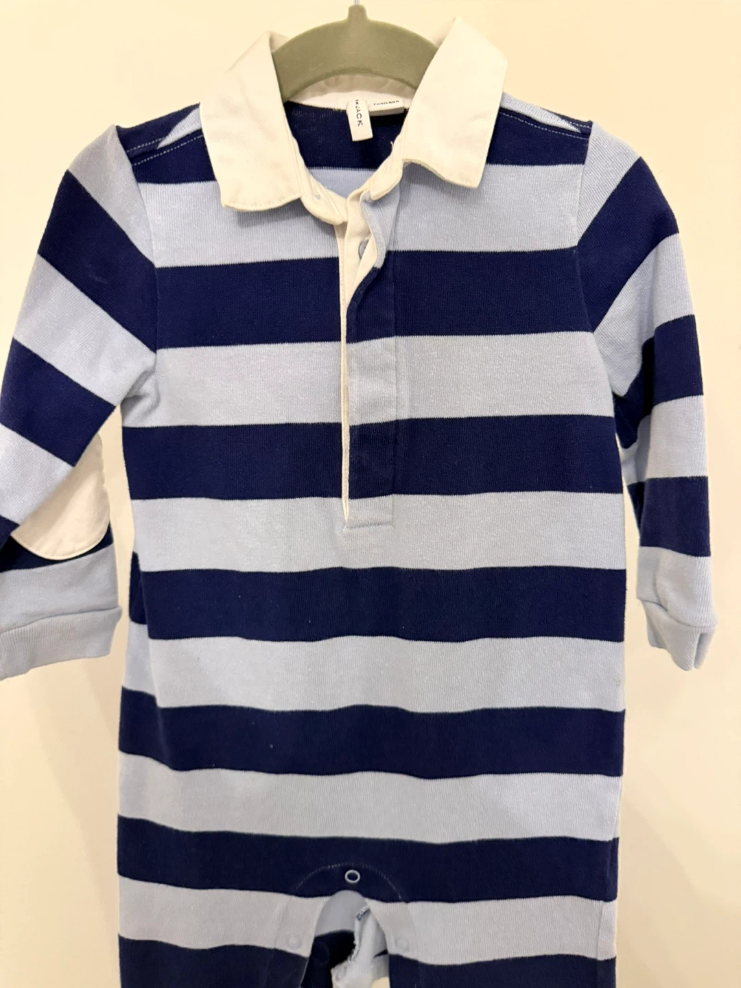 Janie and Jack Striped Baby Romper - 18-24 Months - photo 2