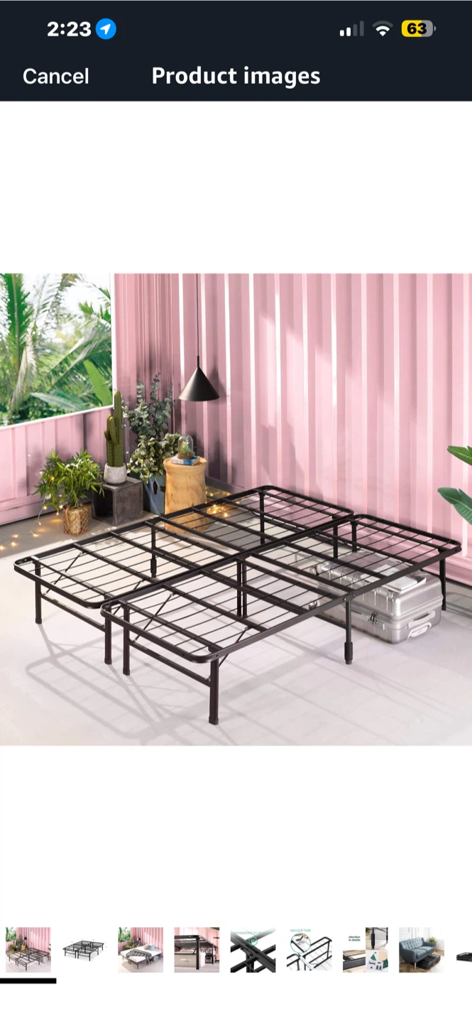 Metal Platform Bed Frame
