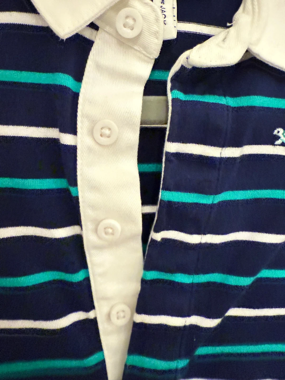 Janie and Jack Baby Striped Rugby Romper 18-24 Months - photo 4