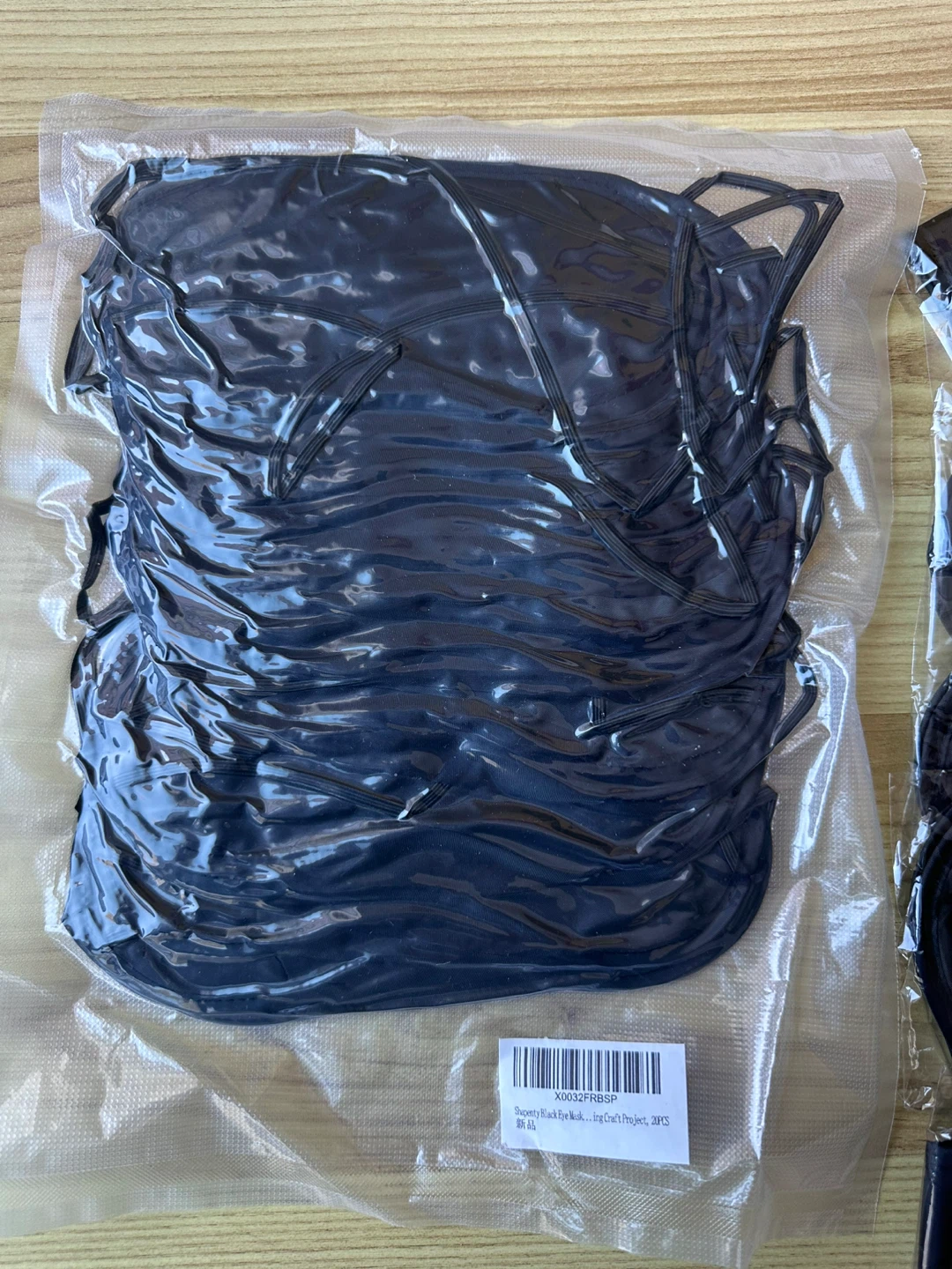 Sheerpenty Black Eye Mask, 33 PCS