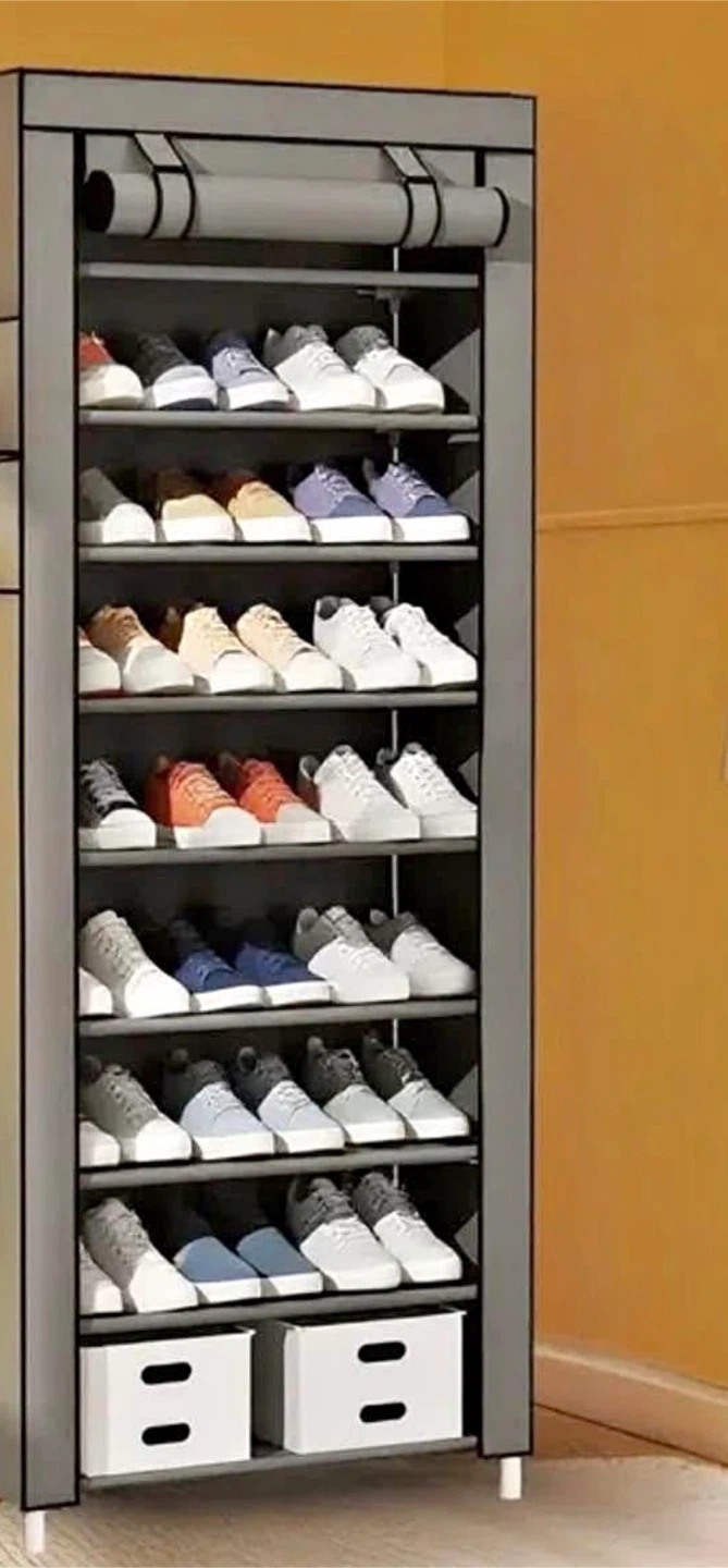 10-Tier Shoe Rack Storage Organizer