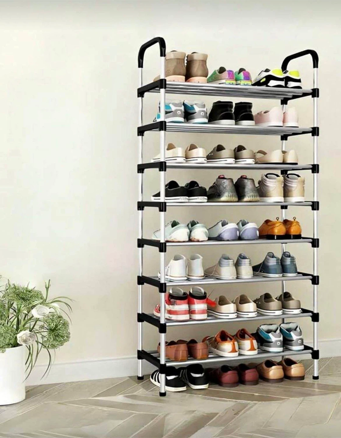8-Tier Shoe Rack Organizer