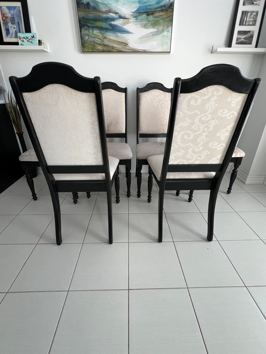 Solid Wooden Dining Chair with Cushion - photo 4