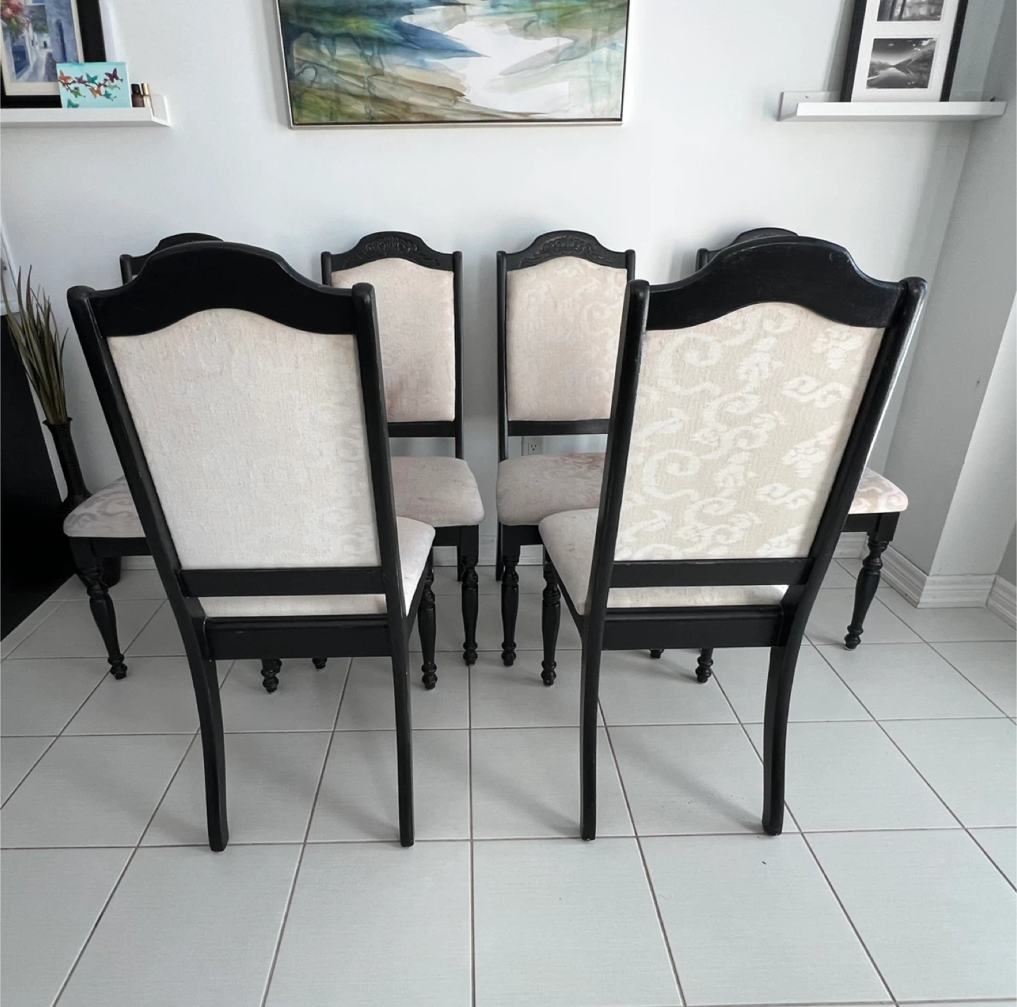 Solid Wooden Dining Chair with Cushion - photo 3