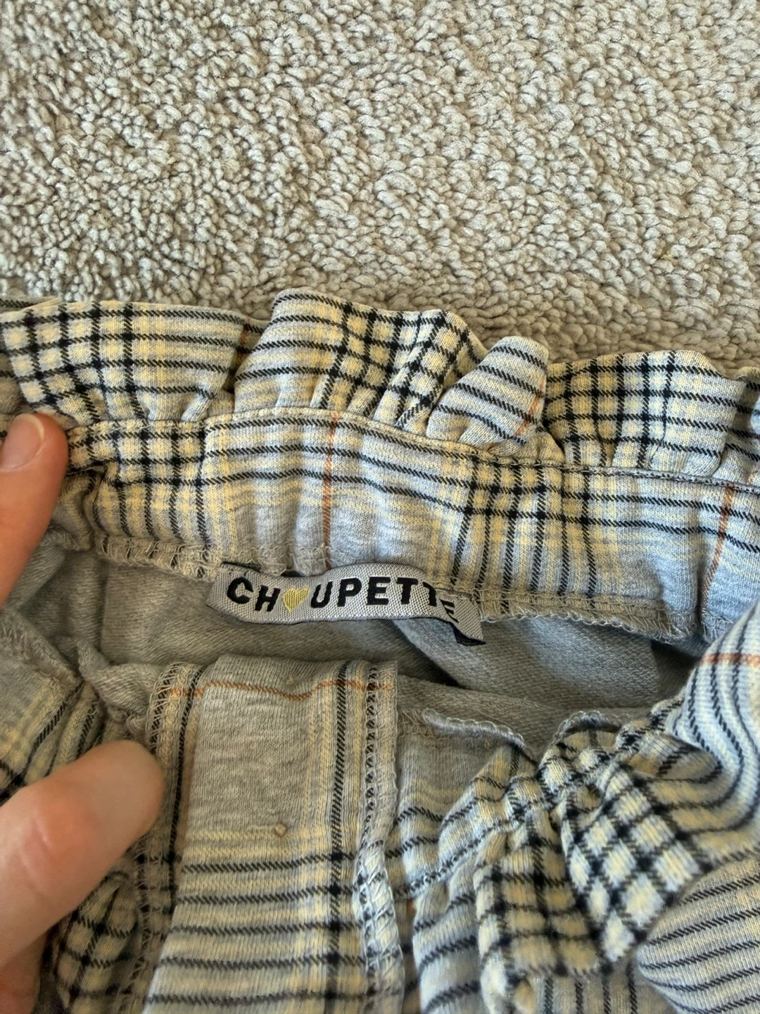 CHUPETTE Plaid Button-Up Skirt - photo 2