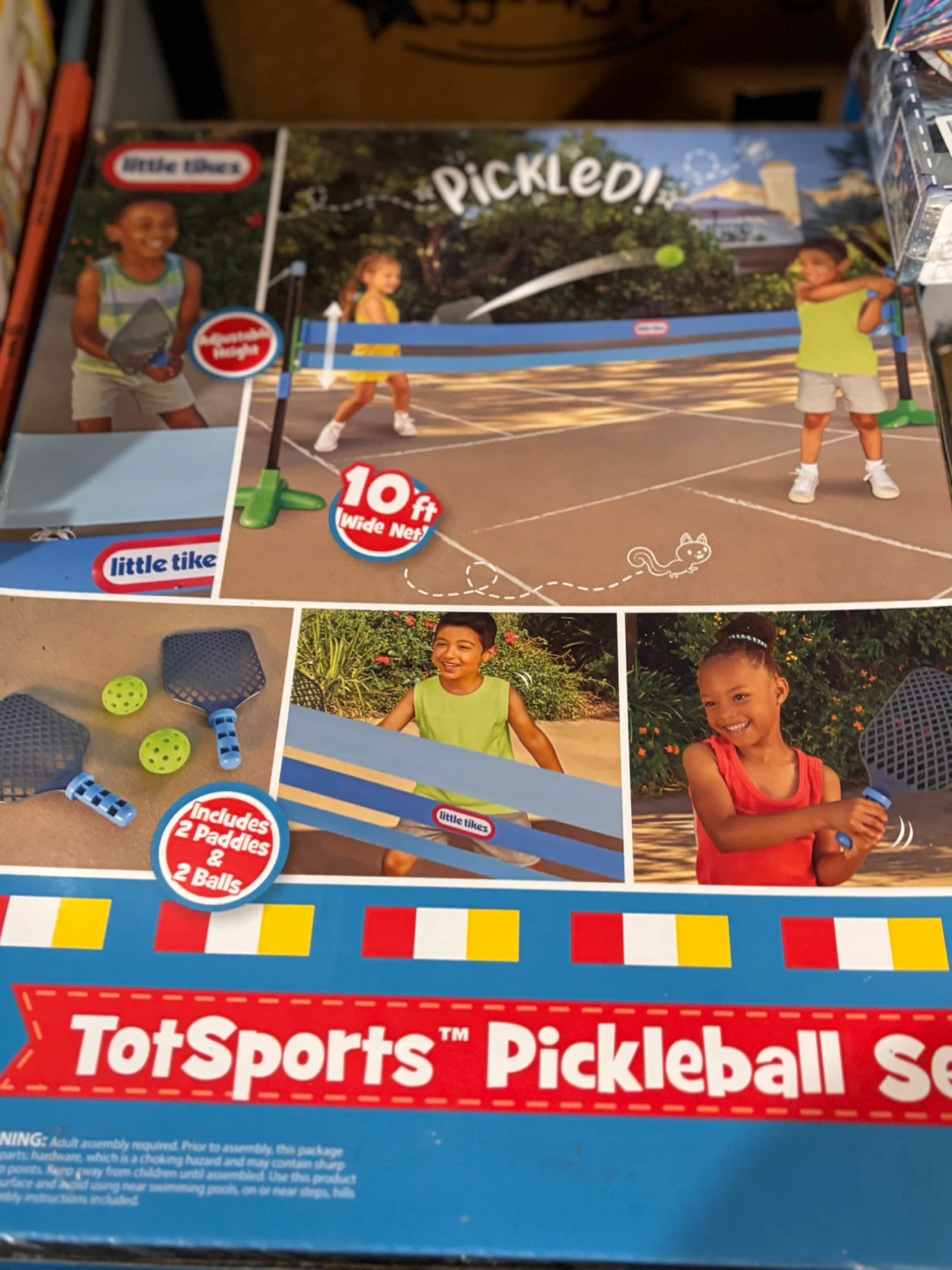 Little Tikes TotSports Pickleball Set