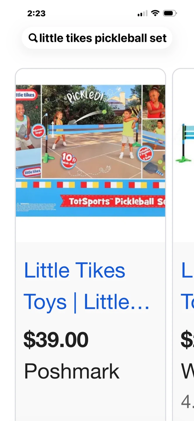 Little Tikes TotSports Pickleball Set - photo 2