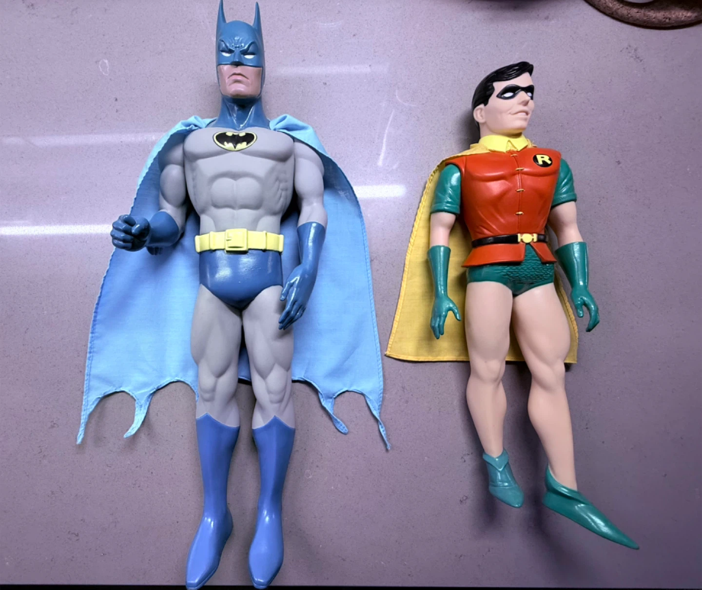 Vintage 1988 DC Comics Batman and Robin Action Figure