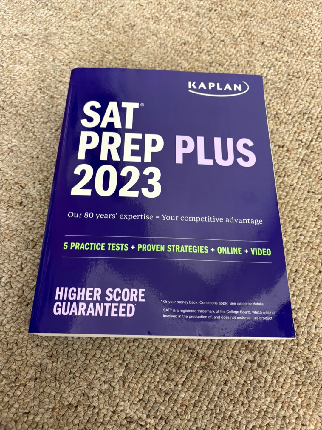 Kaplan SAT Prep Plus Study Guide