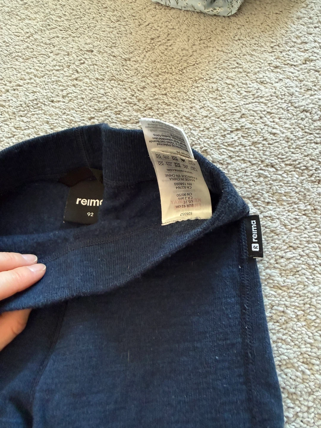 Reima Navy Blue Toddler Pants Size 92 - photo 3