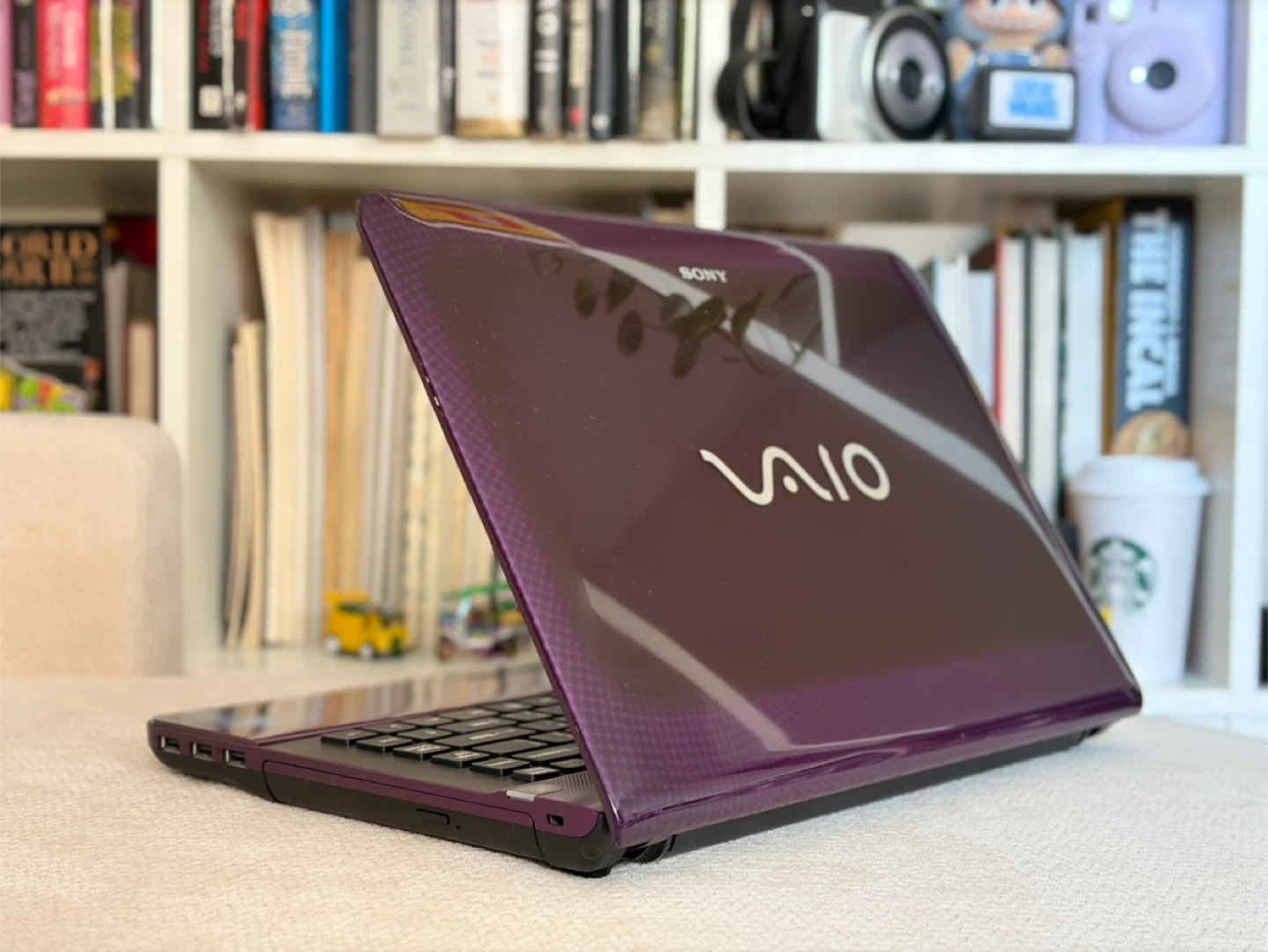 Sony VAIO Purple Laptop - photo 5