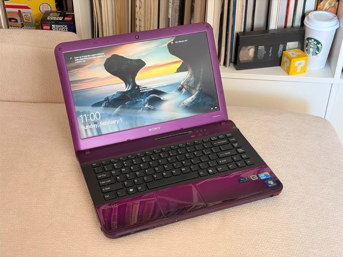 Sony VAIO Purple Laptop