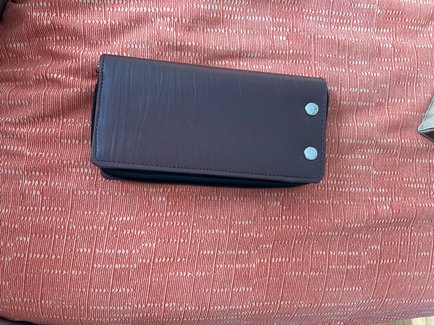 Black Leather key Case - photo 2