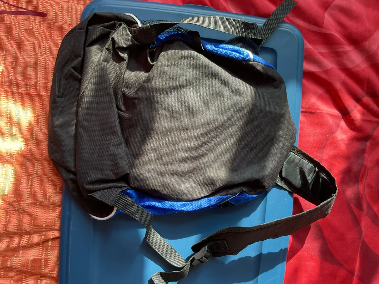 Blue and Black Backpack - photo 4