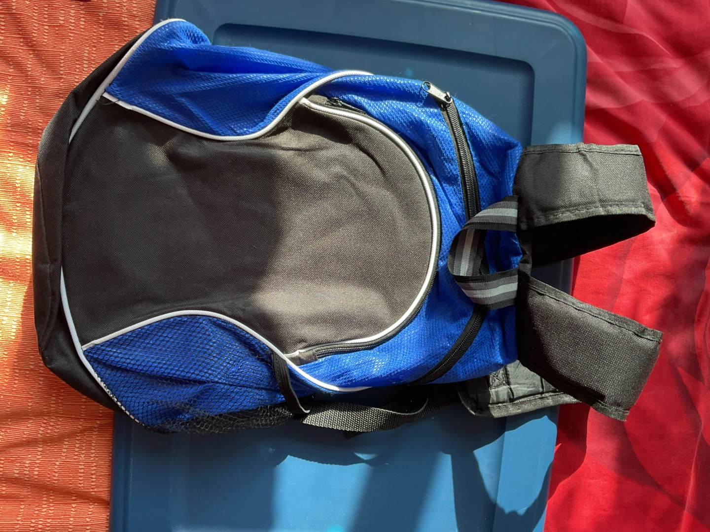Blue and Black Backpack - photo 3