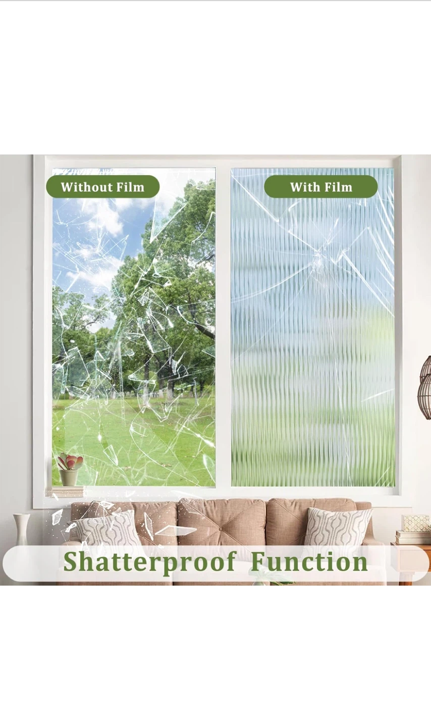 Beautyhero Rain Window Film - 5 x 78.7 Inches